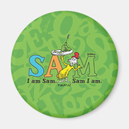 Imán Dr. Seuss | Soy Sam. Sam soy yo.