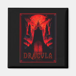 Imán Dracula Gothic Horror Vampire Art -halloween Vampi