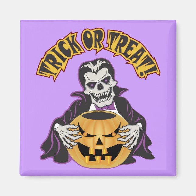 Imán Dracula Skull (Frente)