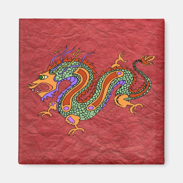 Imán dragón (Frente)