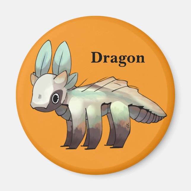 Imán Dragon  (Frente)