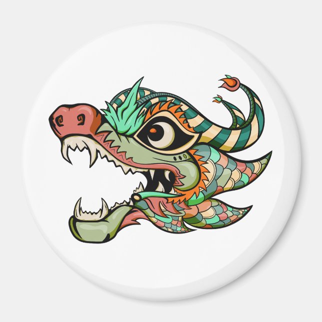 Imán dragón (Frente)