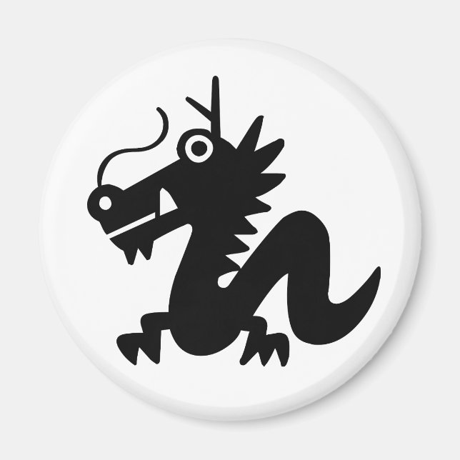 Imán dragón (Frente)