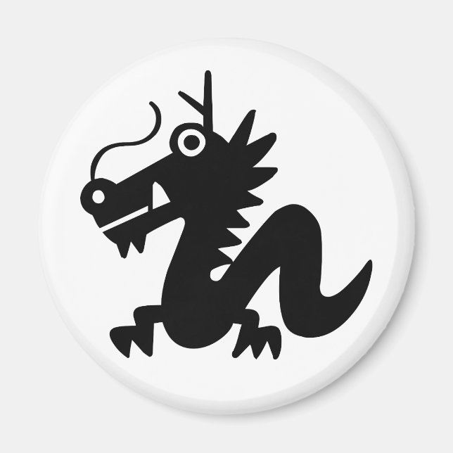 Imán dragón (Frente)