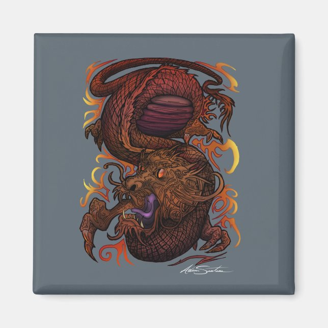 Imán Dragón (Frente)