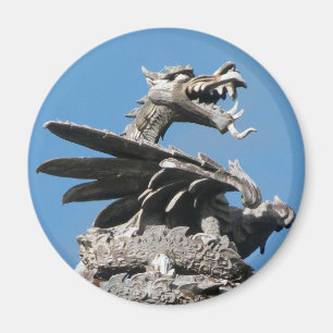 Imán Dragón, ayuntamiento Cardiff, País de Gales, Rei