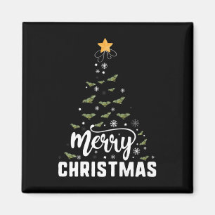 Imán Dragón barbudo Feliz Árbol de Navidad Familia Navi