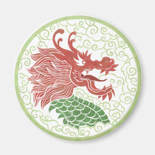Imán Dragón China