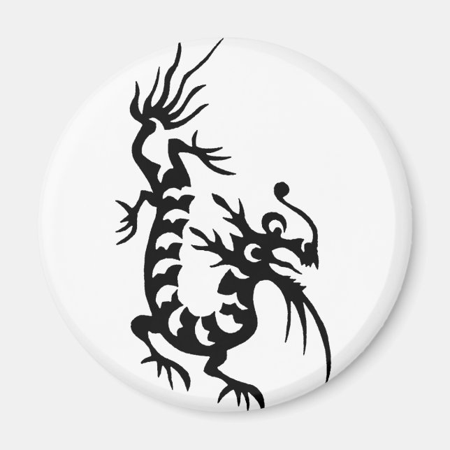 Imán Dragón chino (Frente)
