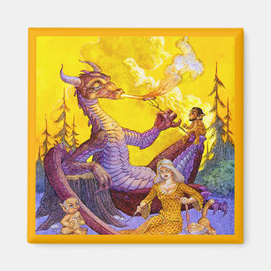 Imán Dragon Cookout Magnet