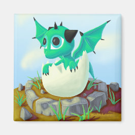 Imán Dragón de bebé