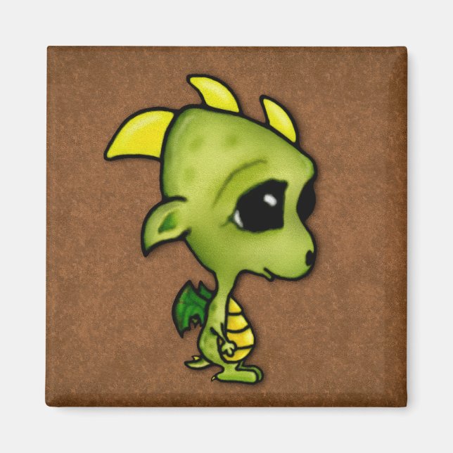 Imán Dragón de bebé (Frente)