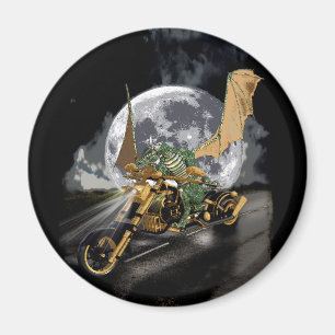 Imán Dragón de carreras de arrastre y arte de fantasía