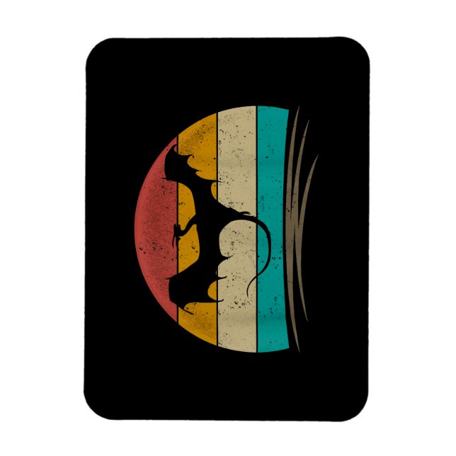 Imán Dragón de Dragón Retro de Camisas Dragónicas Mític (Vertical)