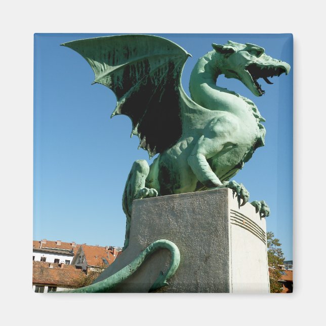 Imán Dragón de Ljubljana (Frente)