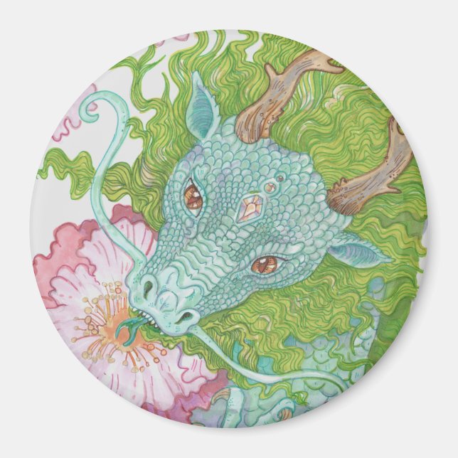 Imán Dragón de néctar (Frente)