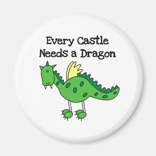 Imán Dragón del castillo
