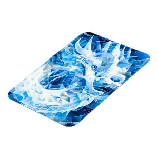 Imán Dragón del cielo azul