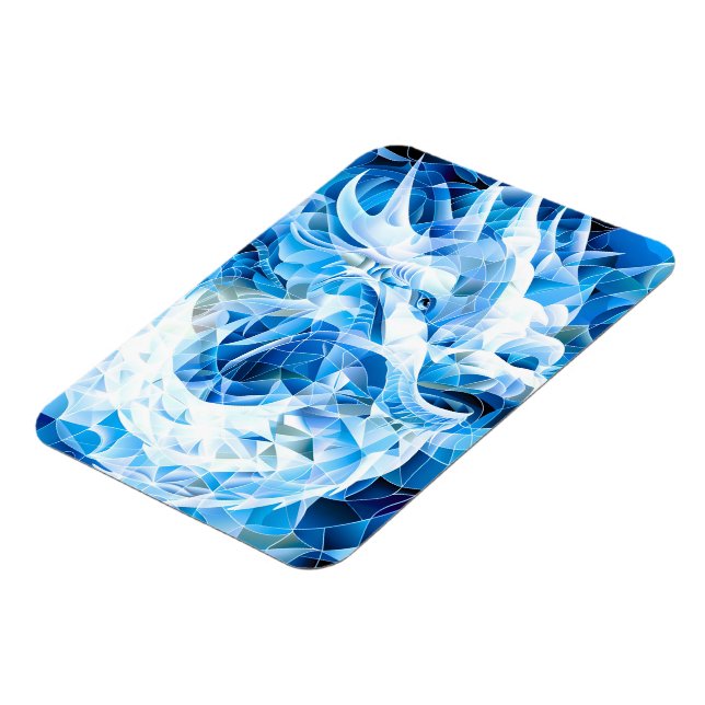 Imán Dragón del cielo azul (Lado Izquierdo)