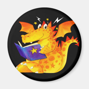 Imán Dragón divertido de Halloween del niño