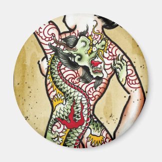 Imán "Dragon Geisha"