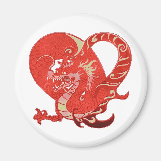 Imán Dragon Heart Valentine (Frente)
