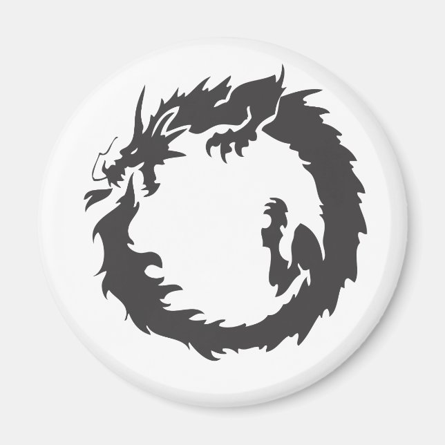 Imán Dragón infinito (Frente)