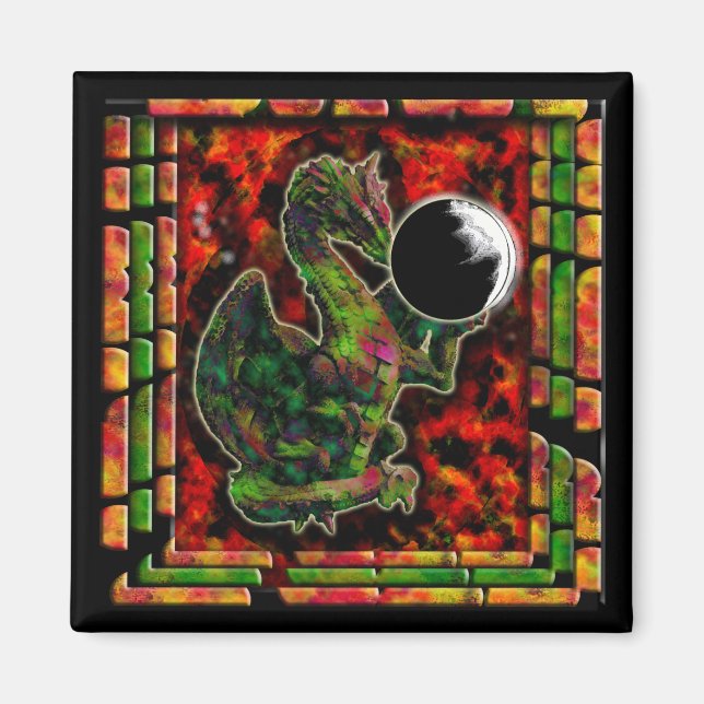 Imán Dragon Moon Magnet (Frente)