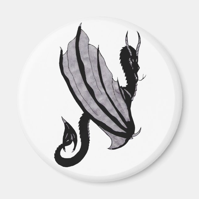 Imán Dragón oscuro (Frente)