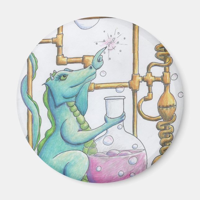 Imán Dragón pop (Frente)