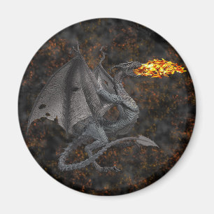 Imán Dragón que respira fuego