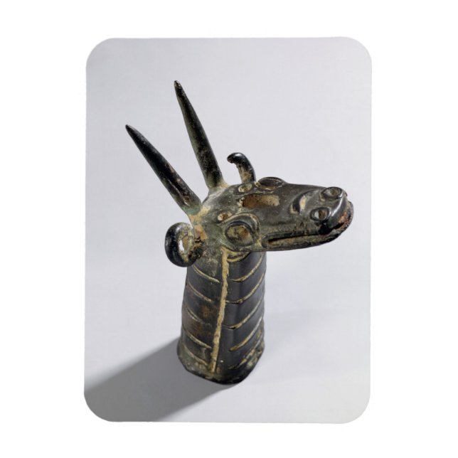 Imán Dragón, símbolo del dios Marduk, Pe asirio tardío (Vertical)
