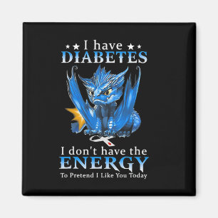 Imán Dragón, tengo diabetes, no tengo la energía para