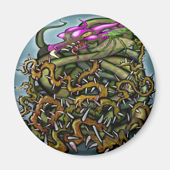 Imán Dragon Thorns (Frente)