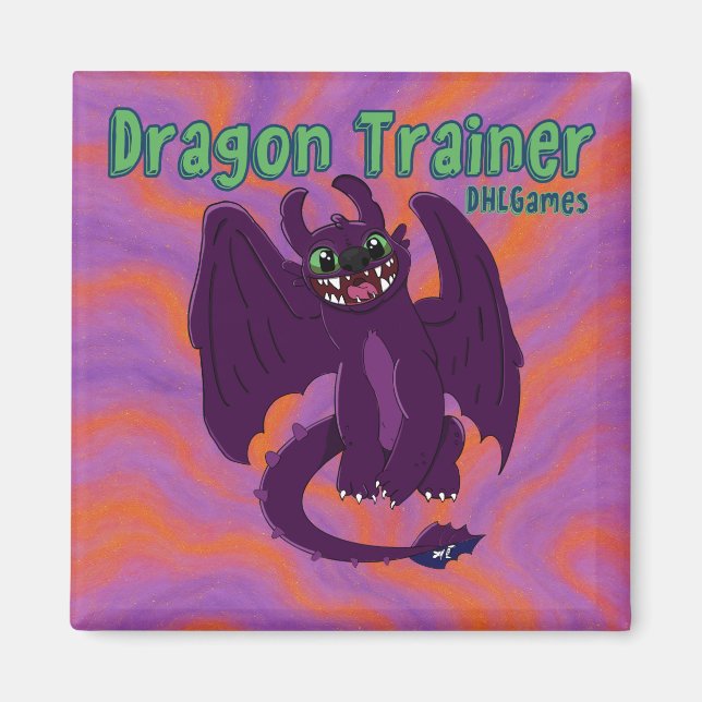 Imán Dragon Trainer Small Magnet (Frente)