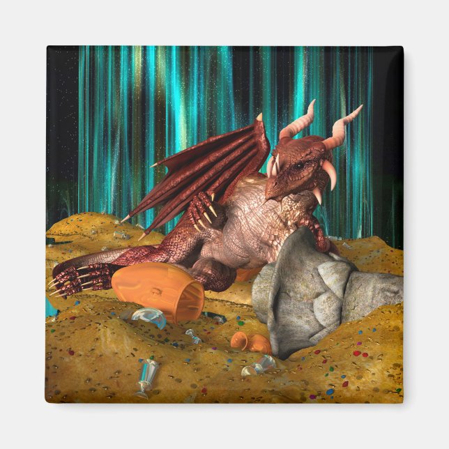 Imán Dragon Treasure (Frente)