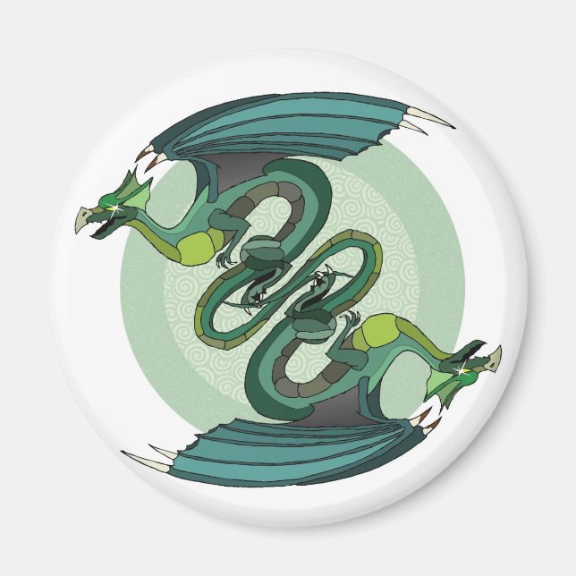 Imán Dragon Twist Magnet (Frente)