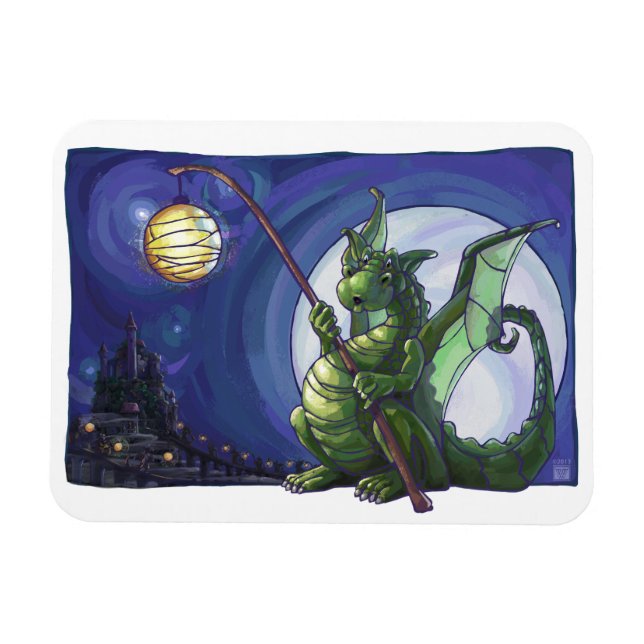 Imán Dragon Watch Art (Horizontal)