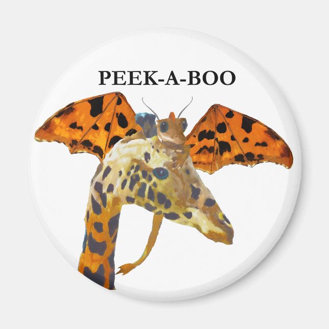 Imán Dragón y jirafa (Frente)