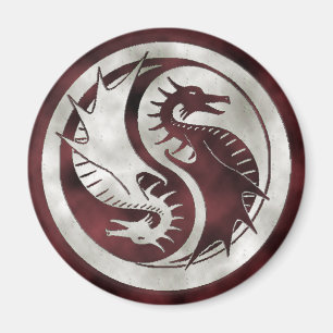 Imán Dragon Yin Yang