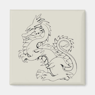 Imán Dragones asiáticos Tatsu son criaturas míticas de