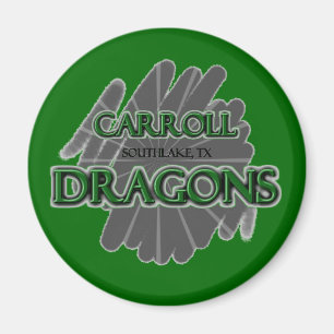 Imán Dragones de Southlake Carroll - Southlake, TX