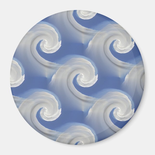 Imán Dragones en el cielo...... (Frente)