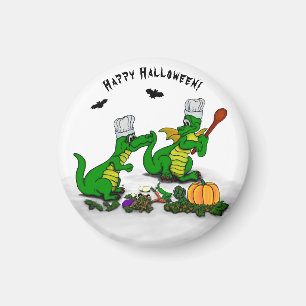 Imán Dragones - ¡Feliz Halloween! Hoy cocinaré