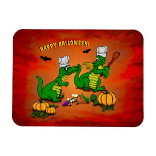 Imán Dragones - ¡Feliz Halloween! Hoy cocinaré