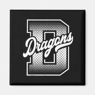 Imán Dragones Fútbol - Dragones Béisbol - Dragones