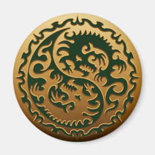 Imán Dragones mágicos 3 de Yin Yang