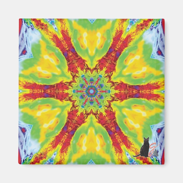 Imán Dragoneye Kaleidoscope Magnet (Frente)