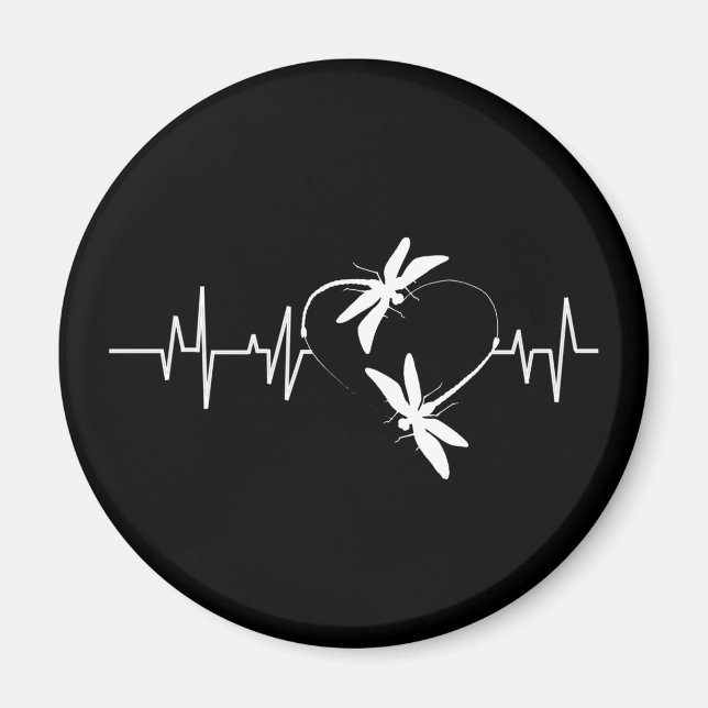 Imán Dragonfly Lover Gift| Famoso ritmo de la libélula (Frente)