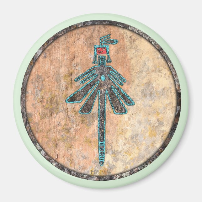 Imán Dragonfly, mitología de los insectos (Frente)